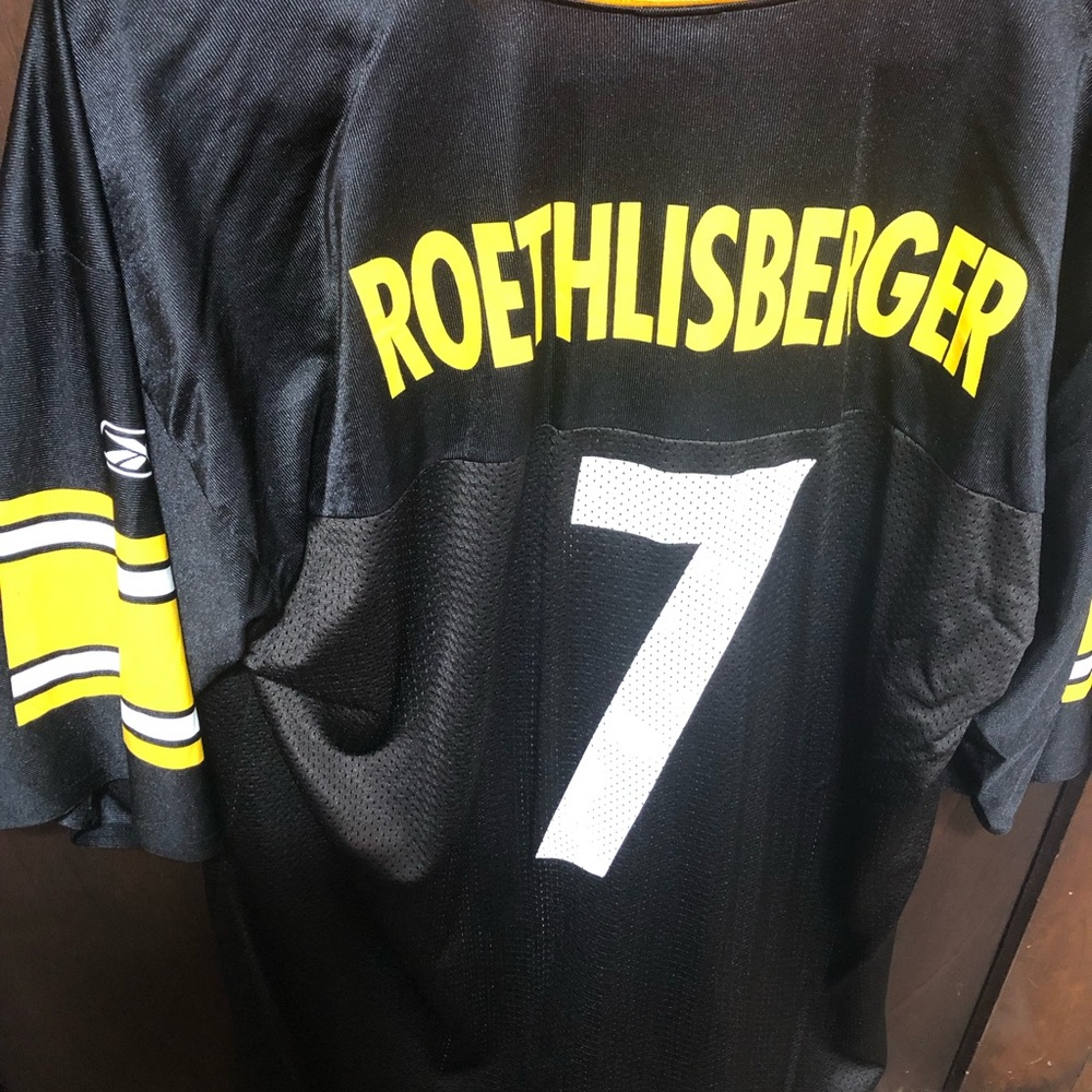 Roethlisberger, Pittsburgh Steelers No. 7 jersey size XL NFL players